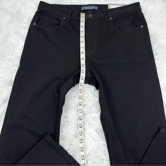 Everlane‎ Uniform Men’s Black The Slim 4-Way Stretch Organic Cotton Jean W35/L30 - Picture 9 of 11